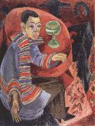 Ernst Ludwig Kirchner The Drinker oil